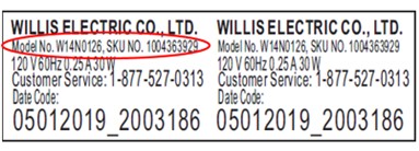 Willis Electric CO.,LTD.